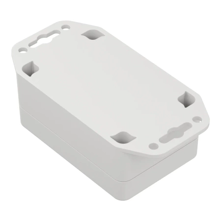 Obudowa hermetyczna z uchem ZP90.60.40 jasnoszara ABS