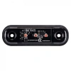 Lampa obrysowa LED czerwona 12/24 V, klosz przyciemniany DARK, 83,7 × 24,2 mm - L1319