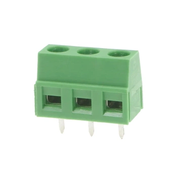 Złącze śrubowe do druku, 3 pola, raster 5mm, wysokość 10mm, 300V / 12A, 1,5mm², PA66, Degson DG127