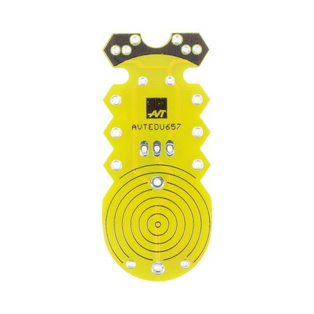 Żółty robaczek DIY do nauki lutowania AVT EDU657