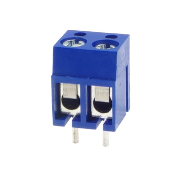 Złącze śrubowe do druku, 2 pola, raster 5mm, wysokość 12,5mm, 300V / 10A, 2,5mm², Degson DG300