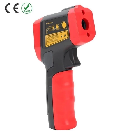 Pirometr Uni-T UT-301C+, -32 do 600°C, D:S 12:1, regulowana emisyjność