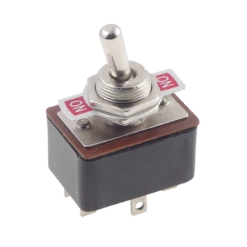 Przełącznik KN3-3 2-pozycyjny ON-ON, bistabilny, 3A, 250V AC, czarny