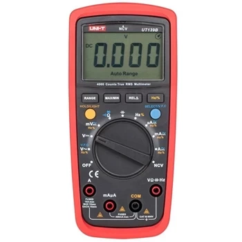 Miernik 3999 [V, A, om, F, Hz, DutyC] TRMS, NCV, VFC, Uni-T UT-139B