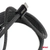Kabel USB-C - USB-C, 60 W, 2 m, magnetyczny, AMiO