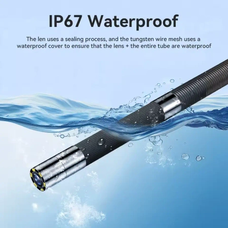 Przemysłowy endoskop ręczny HD IP67 kamera 6,2mm Noyafa NF-T20