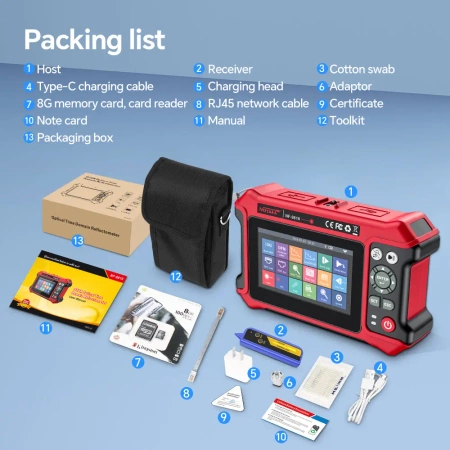 Wielofunkcyjny tester OTDR NOYAFA NF-9816