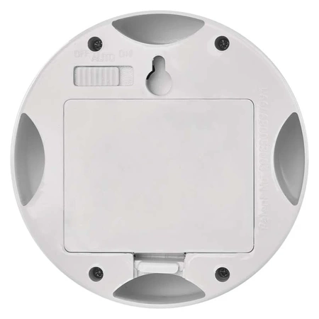 Lampka nocna 8× LED 3× AA, 90lm, czujnik PIR, biała