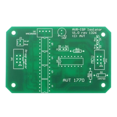 Izolator programatora ISP dla AVR - KIT AVT 1770