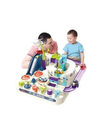 Interaktywny tor przeszkód + pojazdy ratunkowe