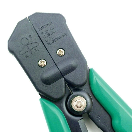 Ściągacz izolacji 0.2-6mm2 automat, zaciskarka konektorów nieizolowanych i izolowanych 0.5-6mm2 i złączek 7-8mm, 8PK-371D Proskit