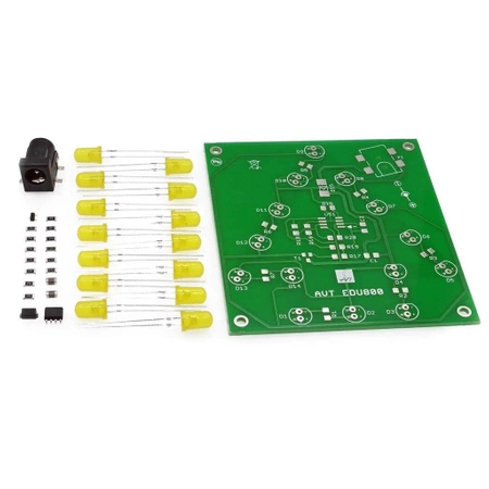 Pulsująca strzałka LED. Zestaw DIY do nauki lutowania elementów SMD AVT EDU800