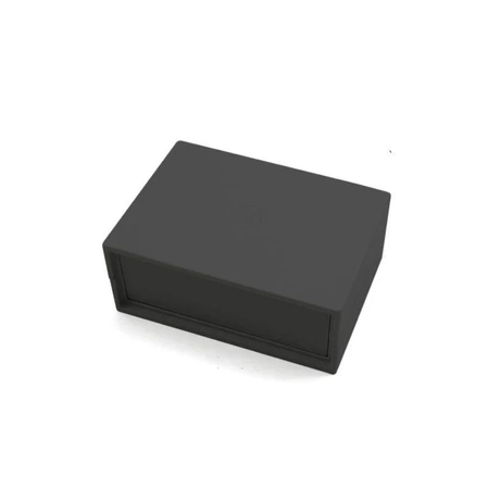 Obudowa uniwersalna KM-35B, 88 × 64 × 35 mm, ABS, czarna, z panelem, Maszczyk