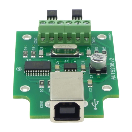 Rejestrator temperatury z USB - zlutowany KIT AVT 5230