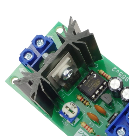 Soft start PWM do silników DC 12-24 V 10 A - KIT AVT 1955