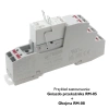 Gniazdo przekaźnika GZP-80 12A/300V DC Relpol