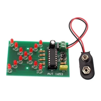 Gwiazdka LED - zlutowany KIT AVT 1653