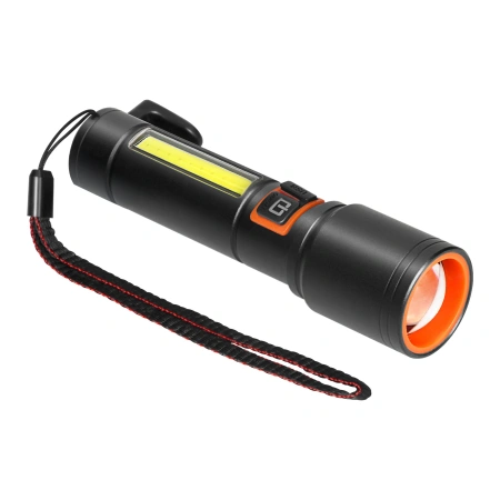 Latarka LED 270/105lm 1200mAh przecinak do pasów i młotek bezpieczeństwa, Virone LT-30
