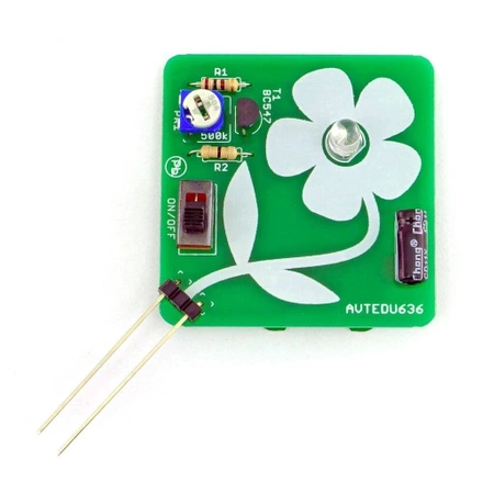 Sygnalizator suchego kwiatka. Zestaw DIY do nauki lutowania AVT EDU636