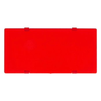 Filtr panelowy czerwony ZDFCZ1005 do obudowy modułowej ZD1005, ABS, Kradex