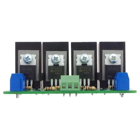 Mostek H 5-24 V DC do sterowania silnikiem - zlutowany KIT AVT 1756