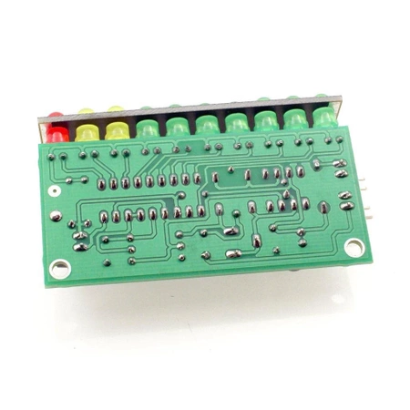 10-diodowy wskaźnik poziomu audio dB - zlutowany KIT AVT 1650