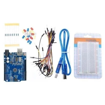 Zestaw UNO R3 (klon) - Starter KIT - UNO R3 CH340 - 46 elementów - Zgodny z Arduino