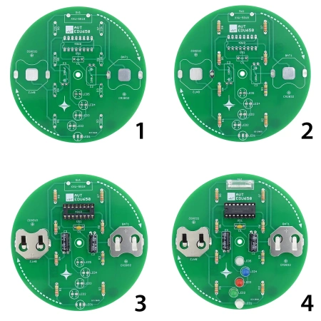 Bączek. Zestaw DIY do nauki lutowania AVT EDU650