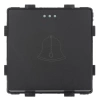 Moduł - Włącznik dzwonkowy - czarny - Tawoia Glass