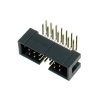 Wtyk IDC 14-stykowy kątowy do montażu na PCB, raster 2,54 mm ze złoconymi stykami, Z-WS14W