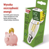 Żarówka LED E14 3.8W = 60W 806lm neutralna biel, Filament świeczka A CLASS EMOS ZF3A43
