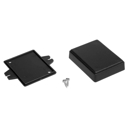 Obudowa 50x65, h=18mm czarna z mocowaniem, Z69