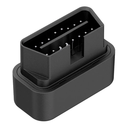 Obudowa OBD MINI z męskim wtykiem, komplet, ABS, czarna, Kradex ZOBD MINI SET