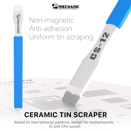 Szpatułka ceramiczna CS-12 Mechanic do pasty lutowniczej