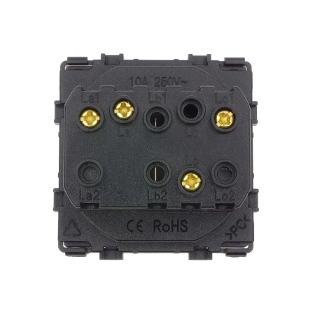 Moduł - Włącznik żaluzjowy / roletowy - biały - Tawoia Glass