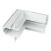 Łącznik kątowy do szyny magnetycznej wewnętrzny podtynkowy biały M-LINE