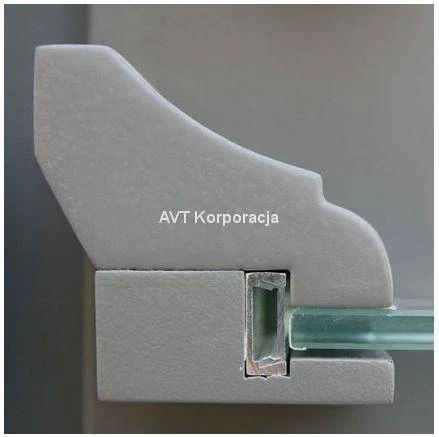 Profil MICRO-ALU, aluminium, osłonka przezroczysta, 1m