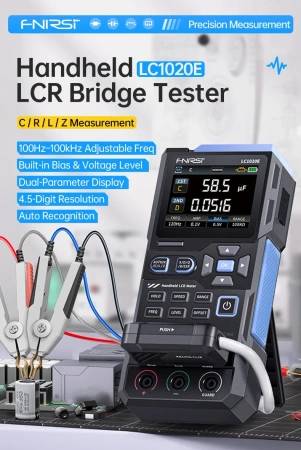 Tester elementów elektronicznych - Cyfrowy mostek LCR FNIRSI LC1020E