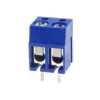 Złącze śrubowe do druku, 2 pola, raster 5mm, wysokość 12,5mm, 300V / 10A, 2,5mm², Degson DG300