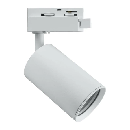 Zestaw oświetlenia szynowego X-LINE: 3 reflektory GU10, 1m szyny, biały