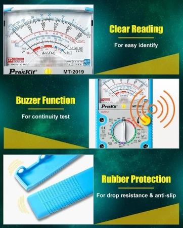 Miernik analogowy Proskit MT-2019