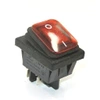 Włącznik ON-OFF KCD4-R 16A 250V podwójny IP65 czerwony