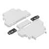 Obudowa modułowa na szynę DIN ZD1001J-B, 90 × 18 × 65 mm, ABS, szara, Kradex