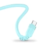 Kabel USB-A - USB-C, 60 W, 2 m, pastelowy, eXc
