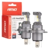 Żarówka samochodowa LED 2szt H4 H19 6000K Canbus 60W AMIO-04114 seria HYBRID