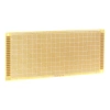 Płytka uniwersalna 10 x 22 cm, jednostronna, raster 2,54 mm, żółta, PU15