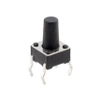 Mikroprzełącznik tact switch 6 mm THT 6 × 6 mm, wysokość 9,5 mm