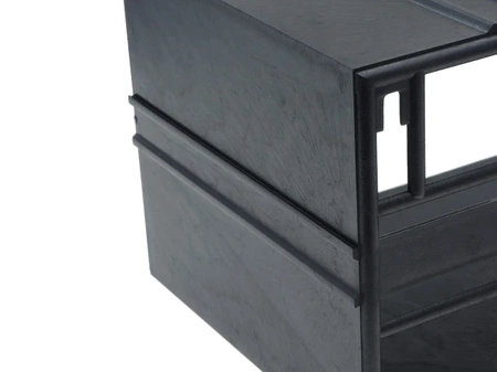 Magazynek szufladkowy modułowy 23x14x12.5cm, 2 szufladki, Konger PX2
