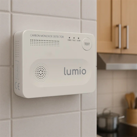 Czujnik czadu, autonomiczny, bateryjny LUMIO DCA001