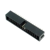 Wtyk IDC 34-stykowy prosty do montażu na PCB, raster 2,54 mm ze złoconymi stykami, Z-WS34G